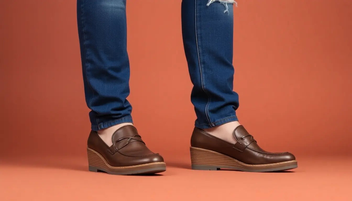 Chic and Comfy: The Ultimate Guide to Styling Wedge Loafers and Ripped Slim Fit Jeans for a Confident Look in 2025 - Ezeyor