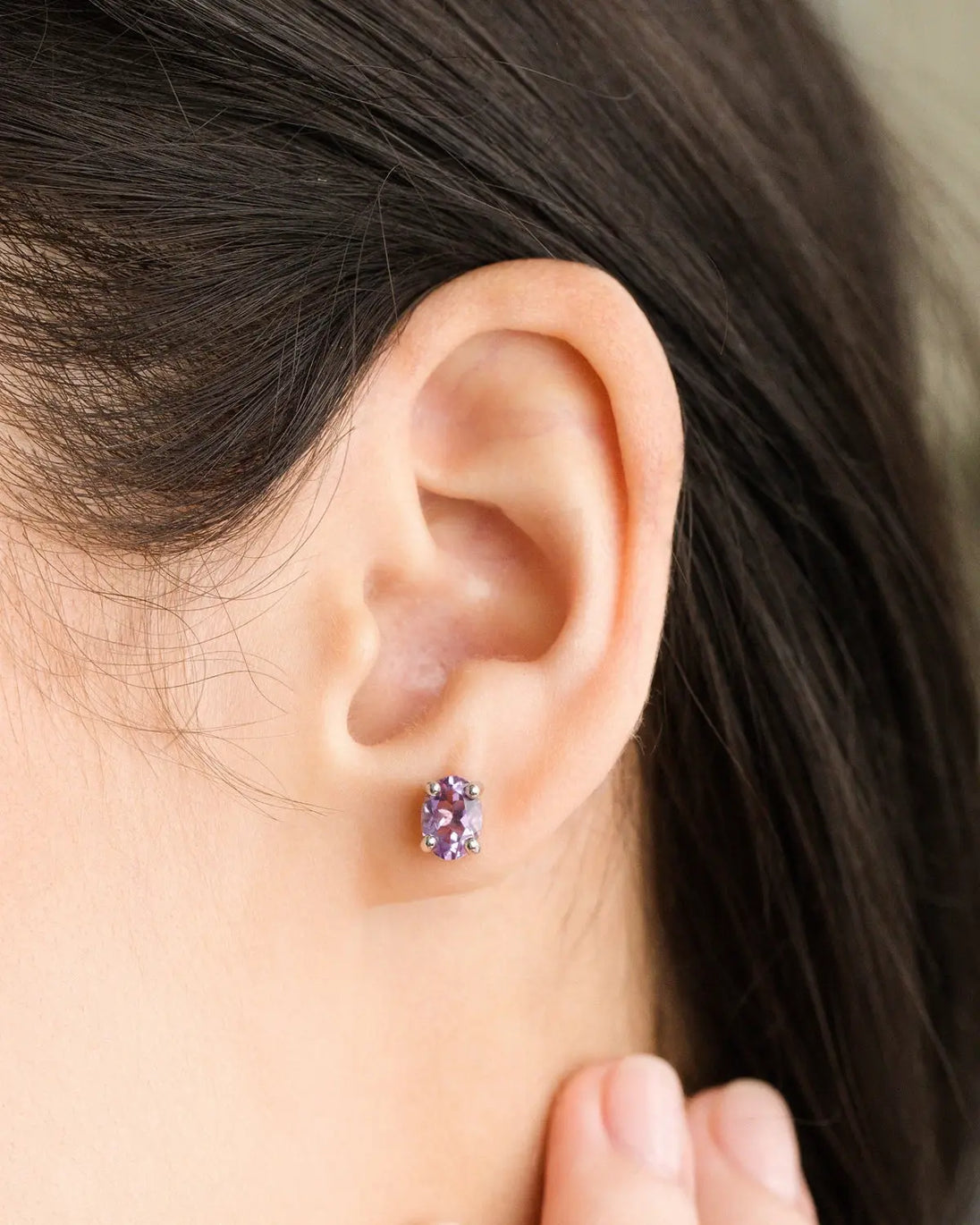 Mini Set 2 - Amethyst Jewellery Set in Sterling Silver Vianne Jewellery