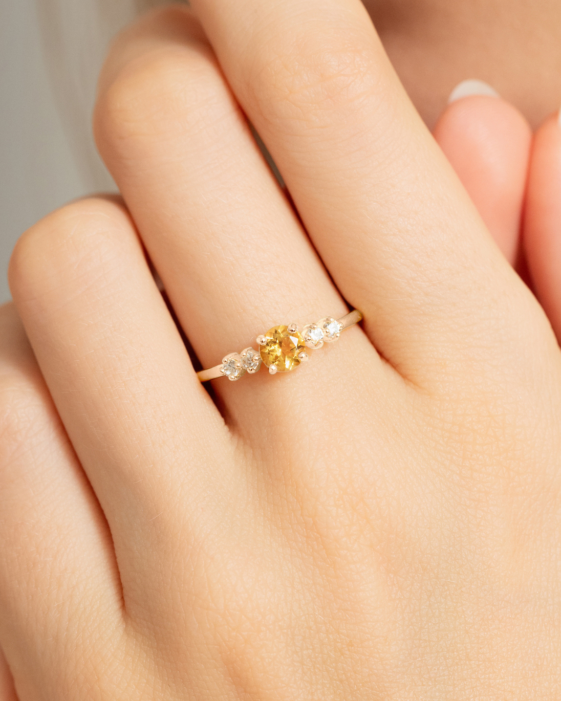 Citrine Everyday Jewellery Gift Set in Sterling Silver Vianne Jewellery