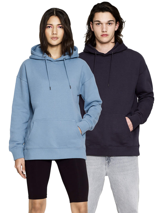 Organic Extra Heavy Dropped Shoulder Hoodie: Unisex Earth Wardrobe