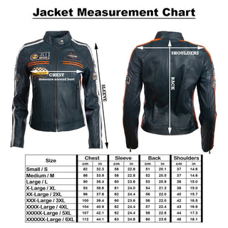 Women's Racing Biker jacket in platinum grey sheepskin nappa leather with zip fastening and racing stripes