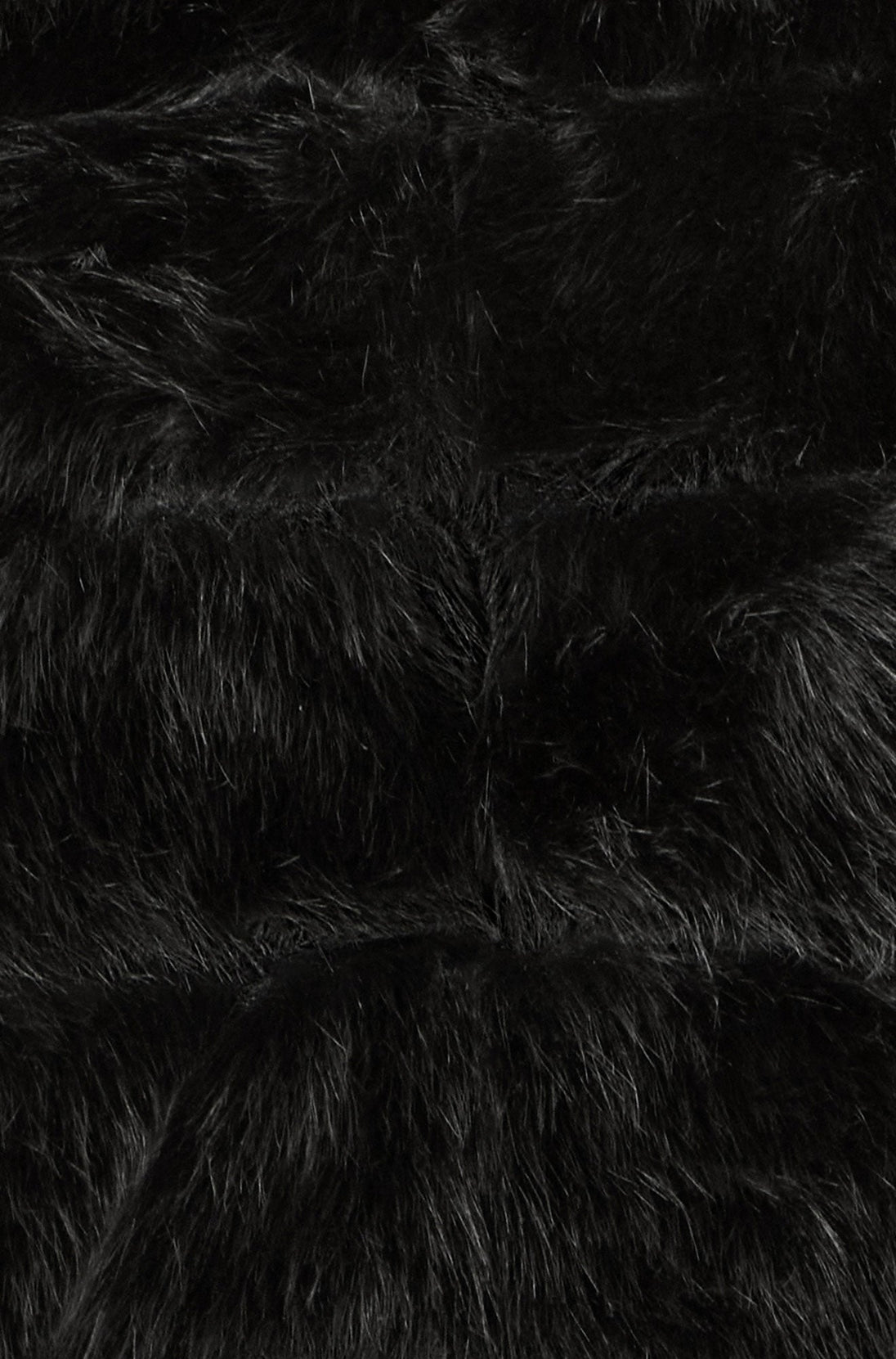 Black Luxe Faur Fur Coat - Ezeyor