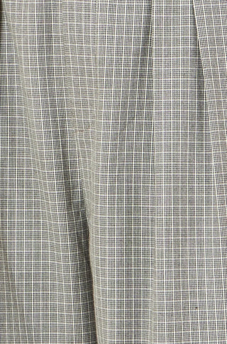 Yumi Grey Check Wide Leg Trousers Yumi