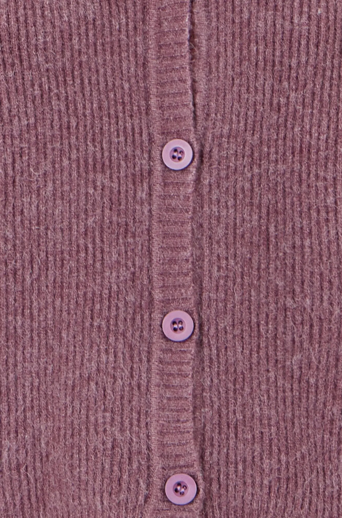 Yumi Purple Marl Knit Cardigan Yumi