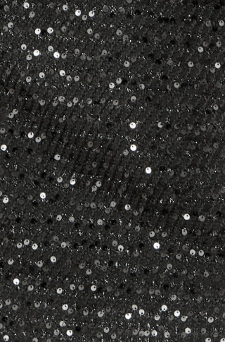 Yumi Black Boucle Sequin Mini Skirt Yumi
