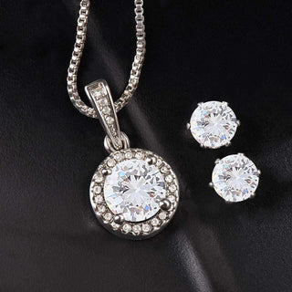 Cubic Zirconia Earring Set