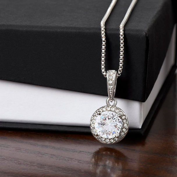 Sparkling Diamond Pendant Necklace