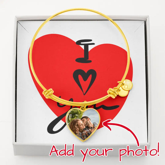 Love heart Personalised Bracelet