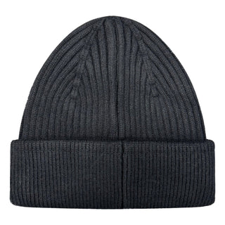 Black Castore Onyx Protek Golf Beanie with ribbed knit and soft fabric