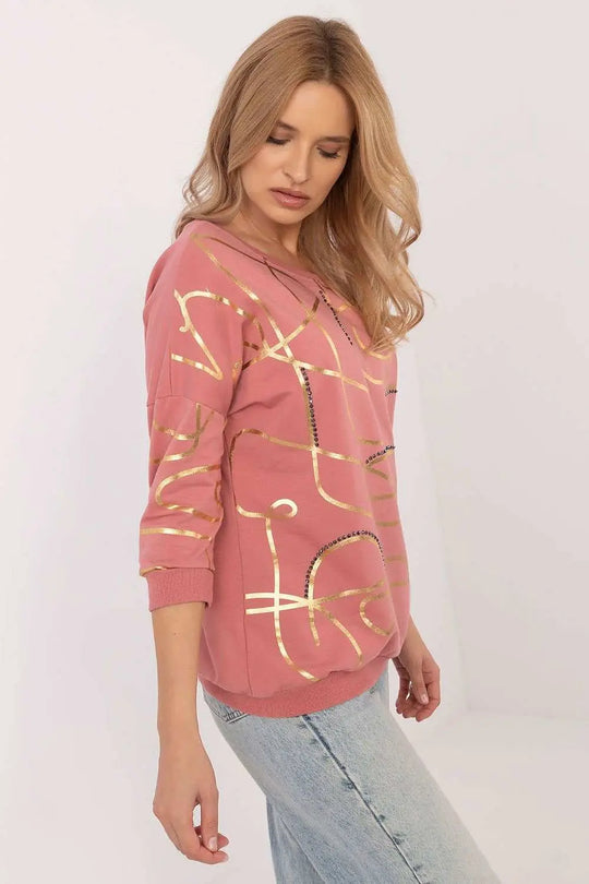 Print Sleeve Top