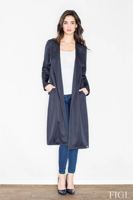 Long Belted Coat for Women