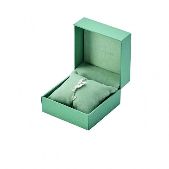 Elements Silver Rose Gold Smoked Topaz Peach Swarovski Bracelet B5175 Acotis Jewellery