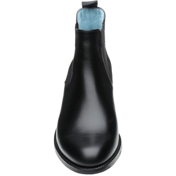 Tamara ladies rubber-soled Chelsea boots in black calf Herring Shoes