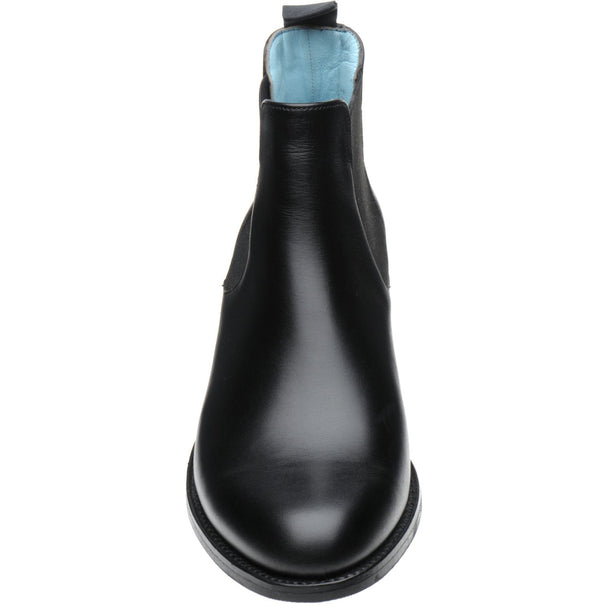 Tamara ladies rubber-soled Chelsea boots in black calf Herring Shoes