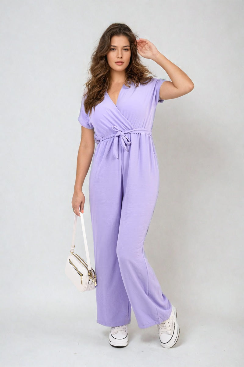 v neck jumpsuit