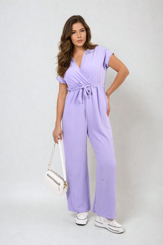 v neck jumpsuit