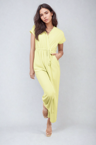 v neck jumpsuit