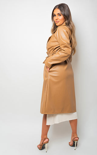  Belted Trench Coat