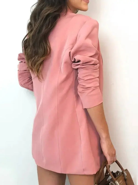 Three-piece Suit Long Sleeve Blazer Kenike